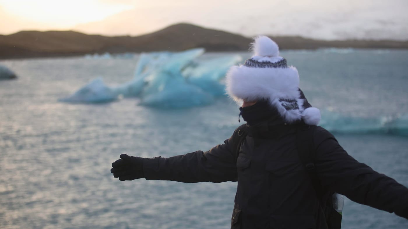 valerio alesi dancing with iceberg view